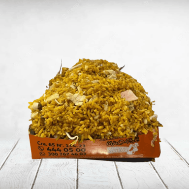 Caja Mediana Arroz Chino