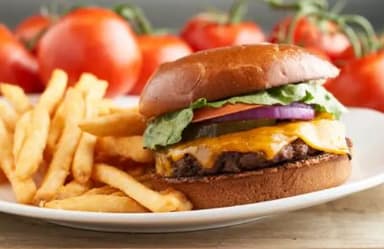 Hamburguesa Especial con Papas