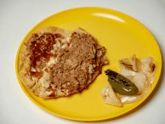 Taco con Queso