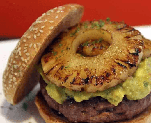 Hamburguesa hawaiana