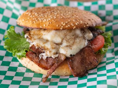 Hamburguesa de Tocino