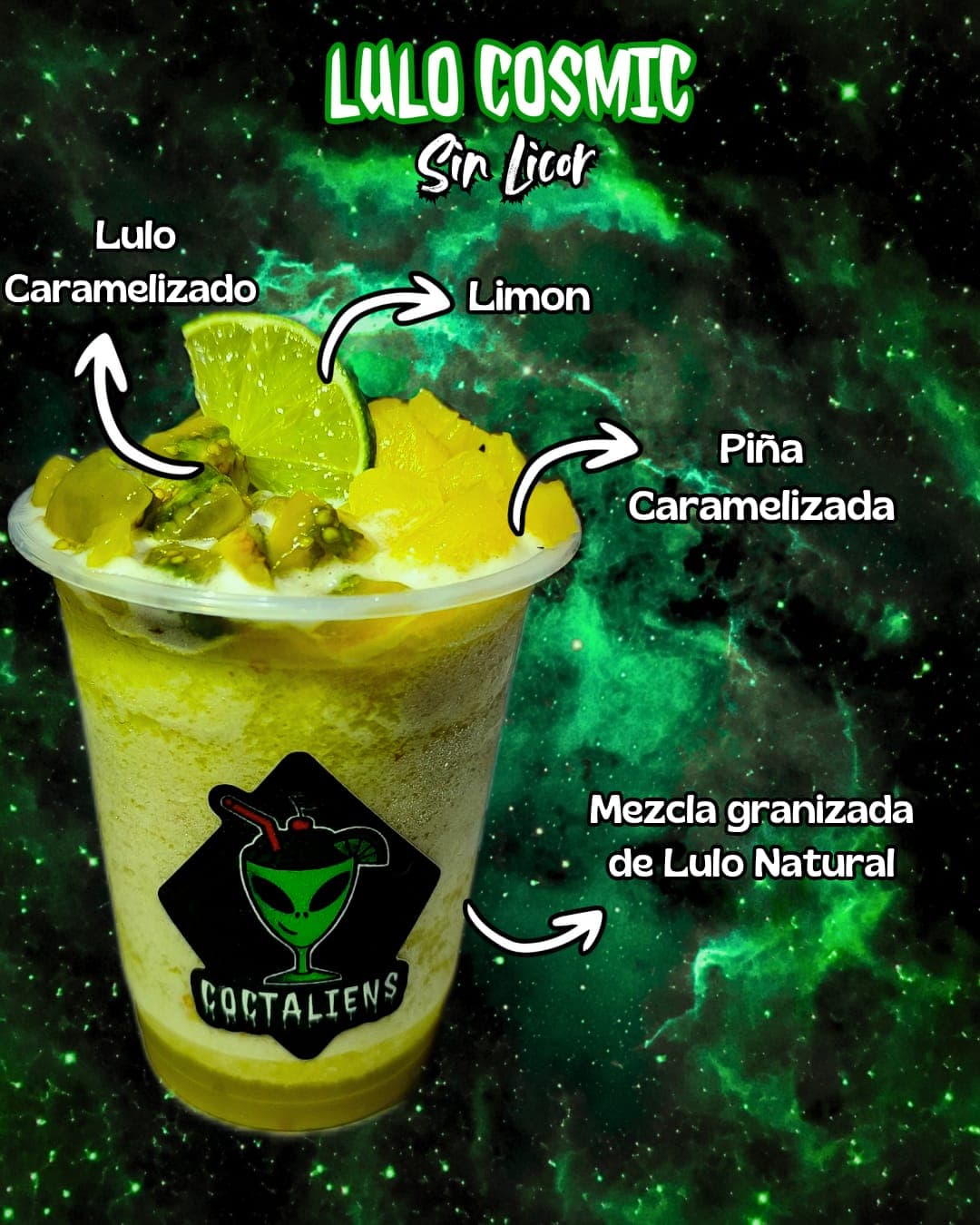 Lulo Cosmic Sin Licor