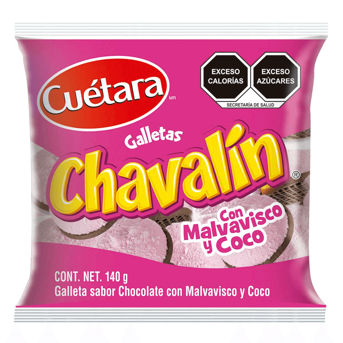 Galleta Cuétara Chavalin Malvavisco Coco 140 Gramos