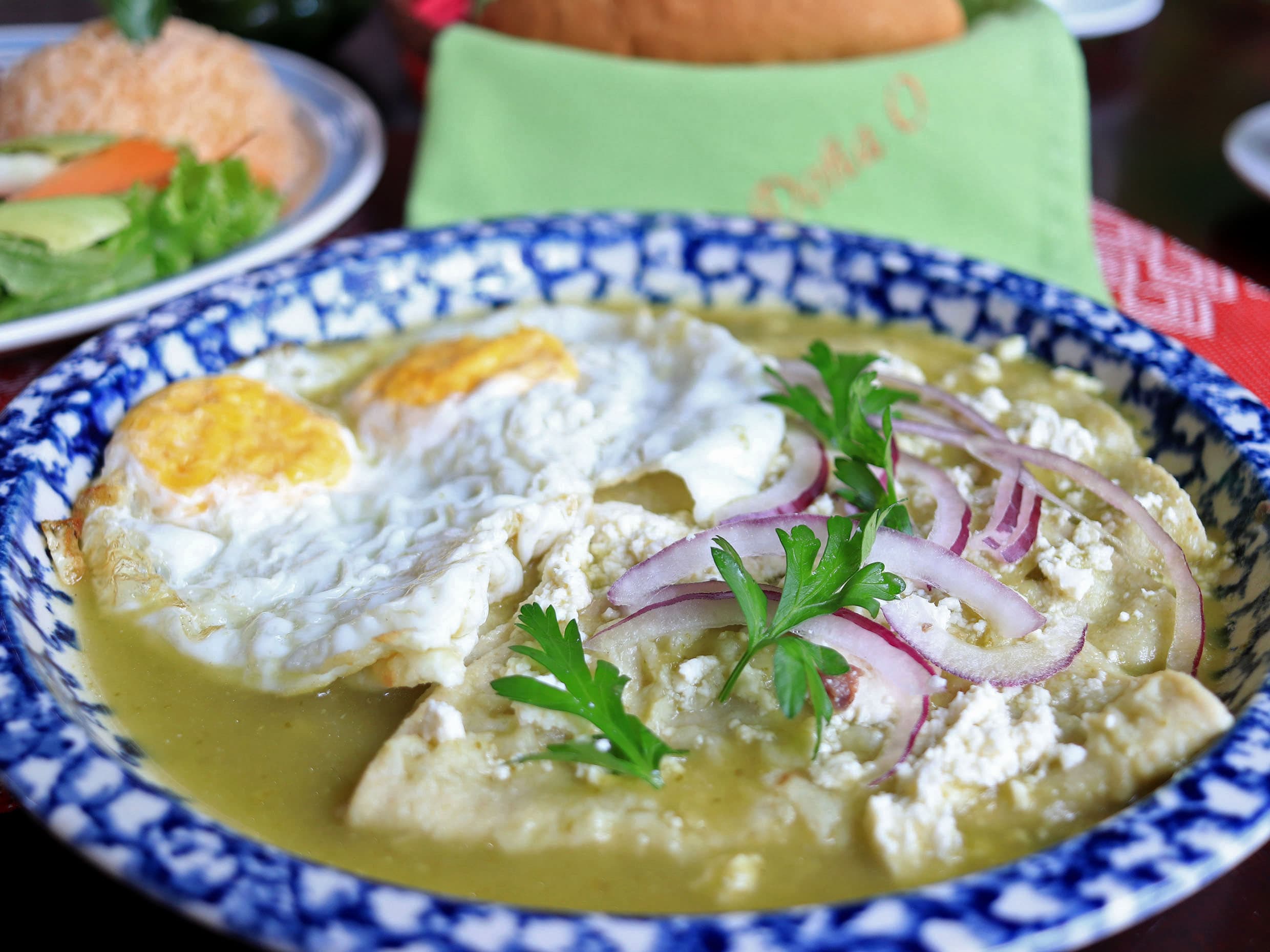 Enchiladas Verdes