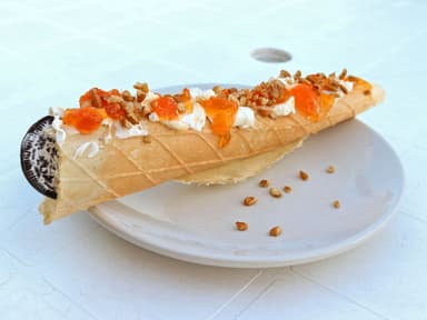 Marquesita de chabacano