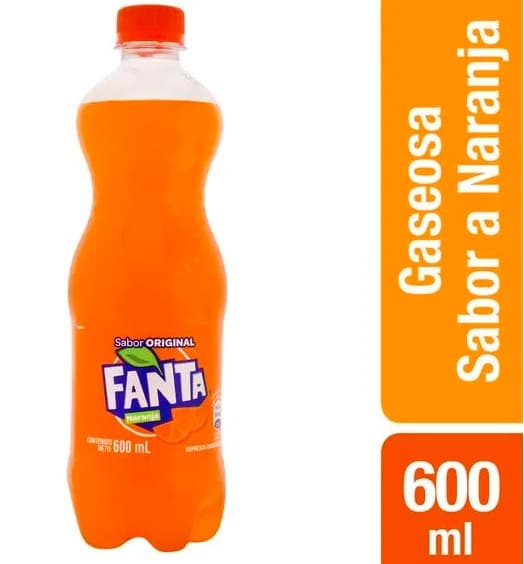 Fanta Naranja 600 ml