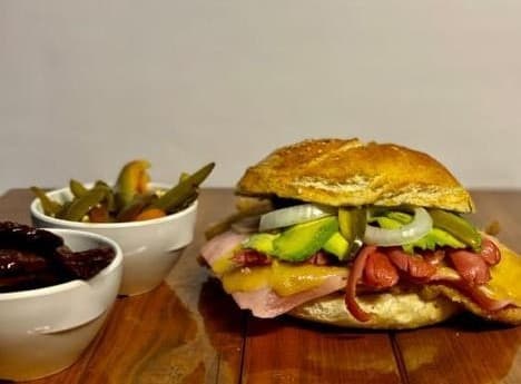 Cemita Cubana de Puerco