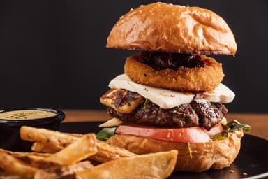 Happy Burger + Papas a Elección