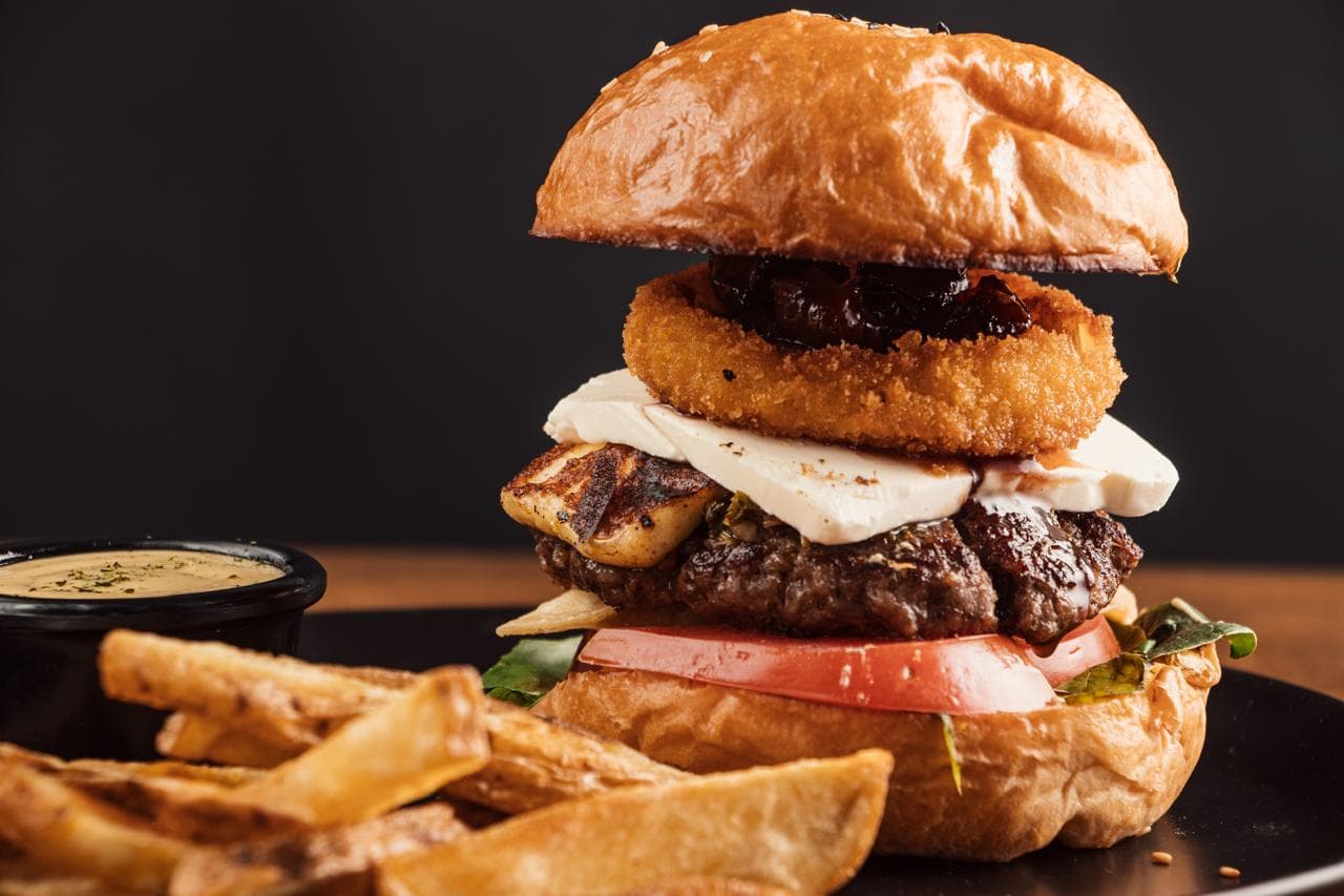 Happy Burger + Papas a Elección