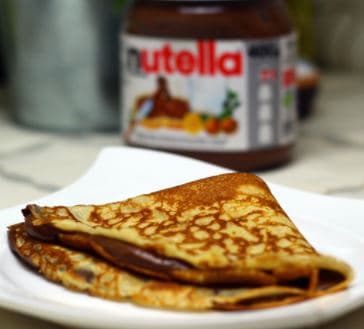 Crepa Nutella