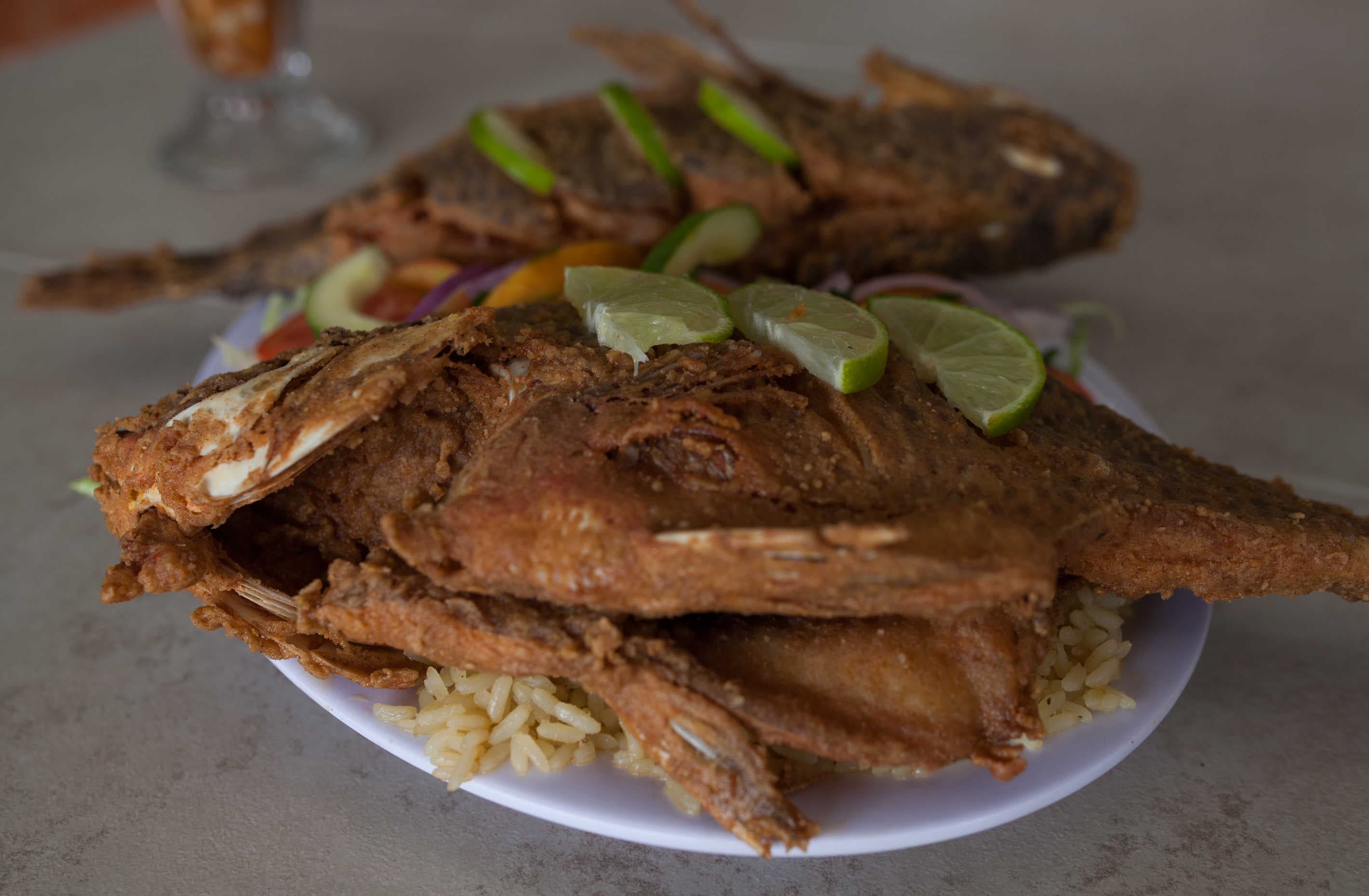 Mojarras Fritas