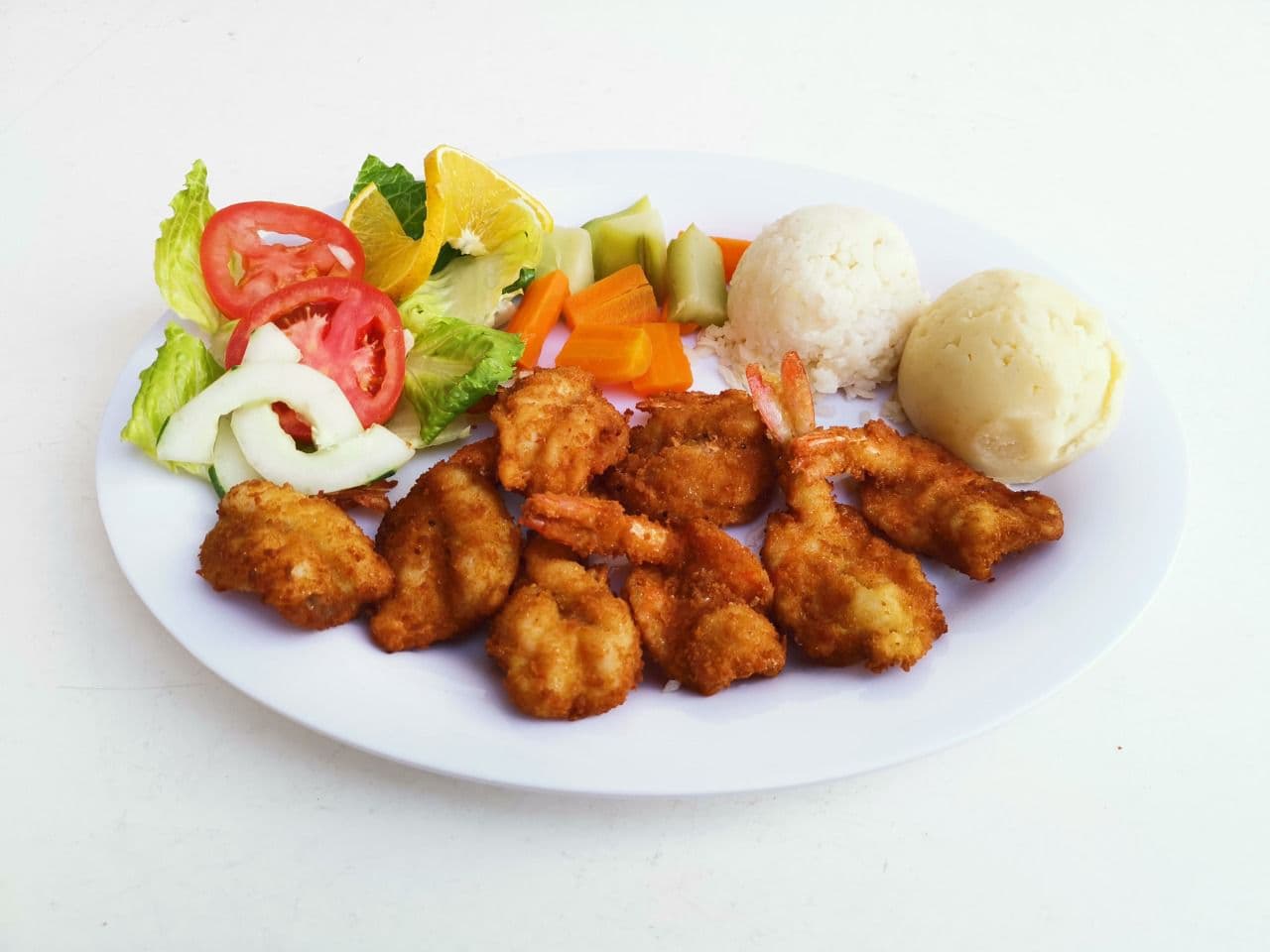 CAMARONES EMPANIZADOS