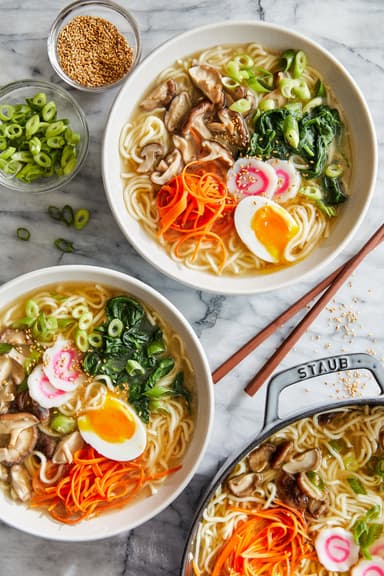 Ramen de Camarón