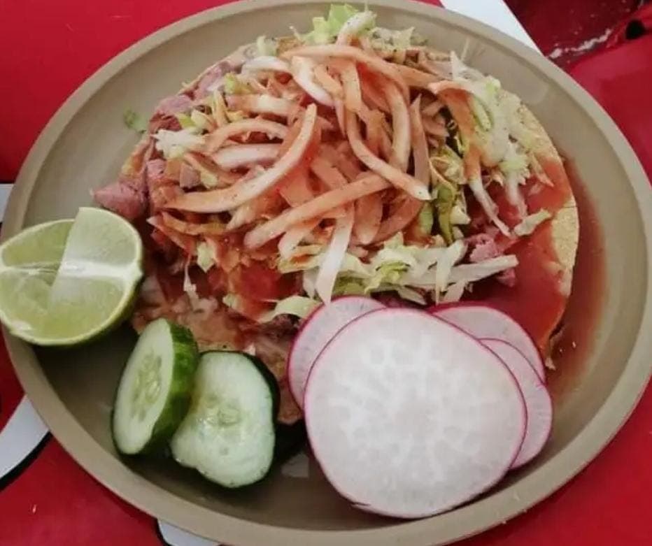 Tostada de Buche
