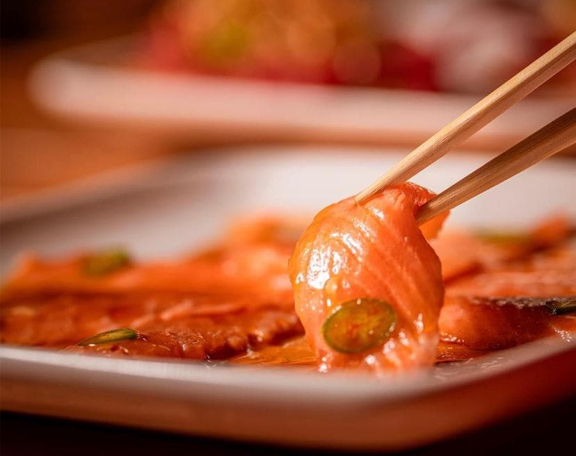 Sashimi Salmón