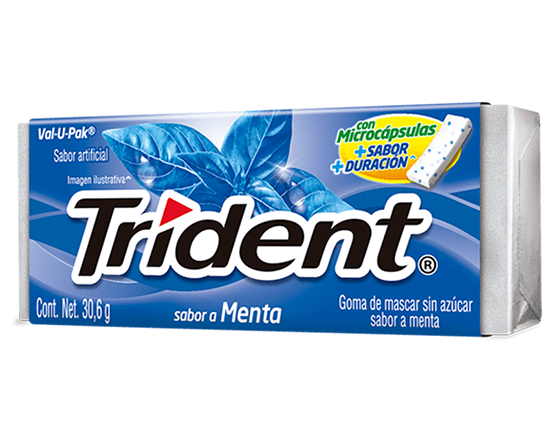 Chicle Menta Trident Value Pack
