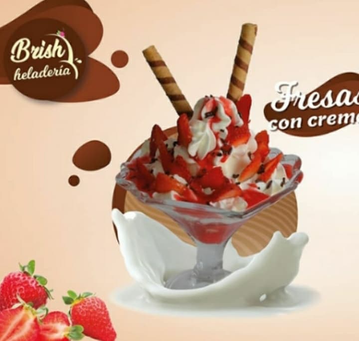 Fresas con Crema 16 Oz