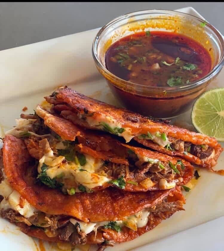 Orden de Tacos de Birria (sin Queso)