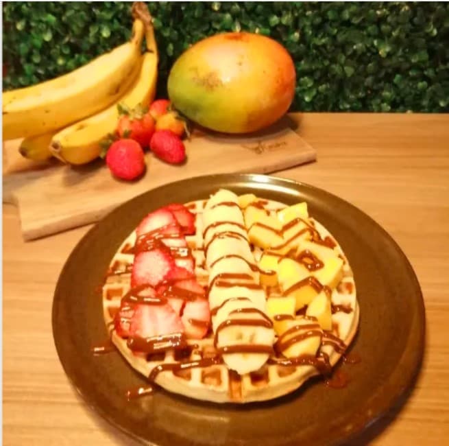 Waffle de Frutas