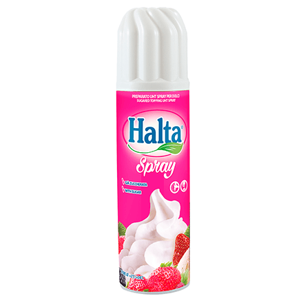 Crema Chantilly Spray Halta Vainilla Lata 245 ml