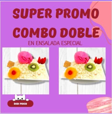 Combo X 2 Ensaladas Junior
