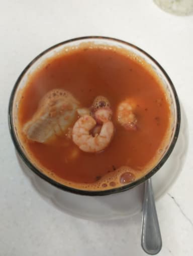 Caldo de camarón