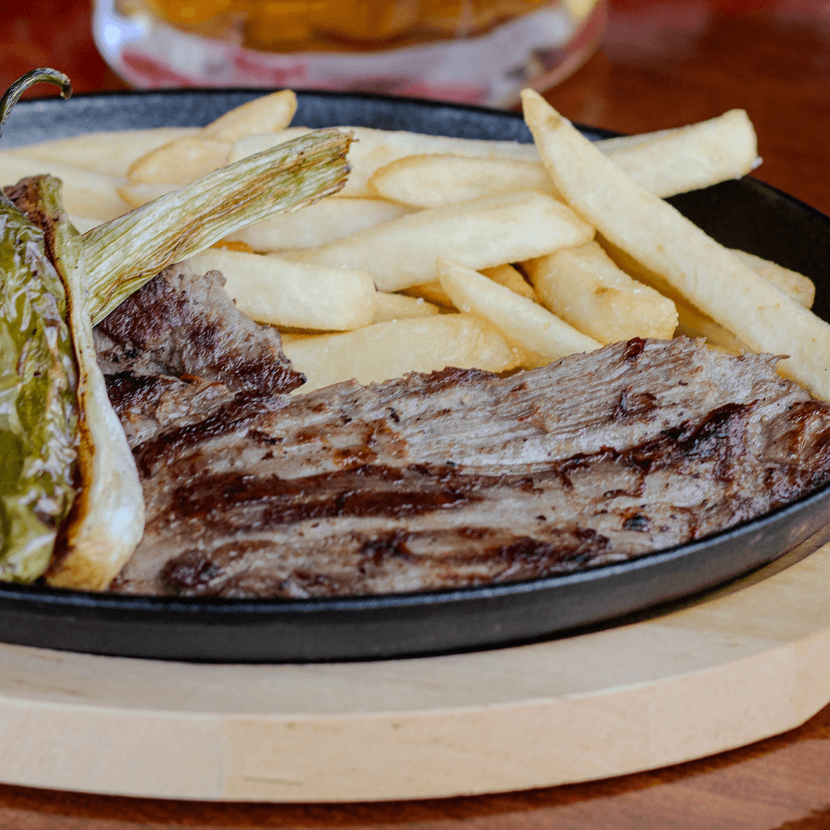 Steak & Chips