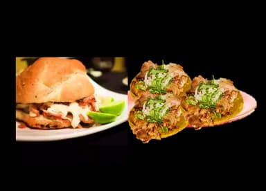 Combo: Tacos y Cema Pastor-