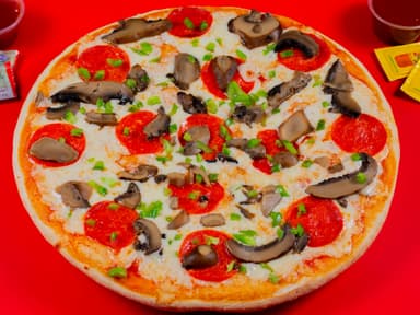 PIZZA SUPREMA+COCA FAMILIAR