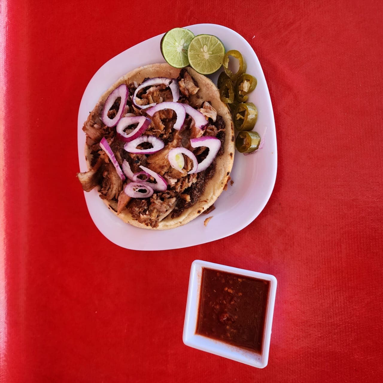 Pellizcada de Carnitas