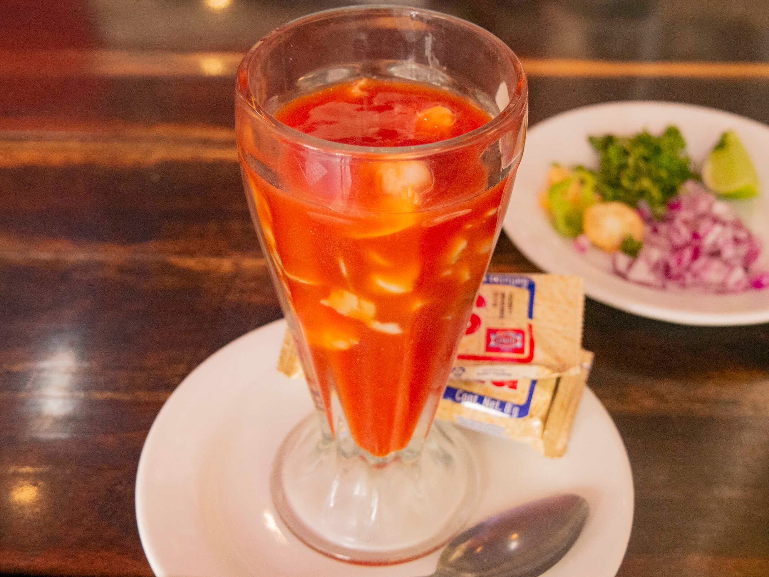Coctel grande de caracol