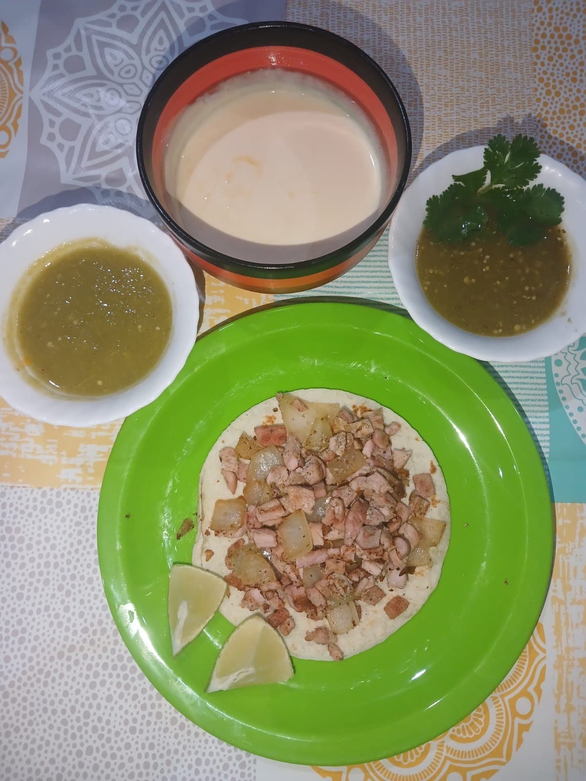 Taco Harina de Asada