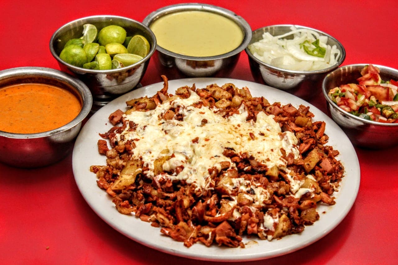Pastor con queso