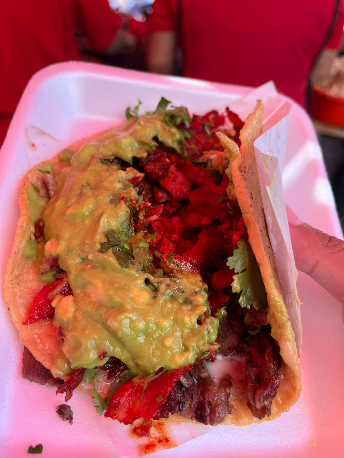 QUESADILLA DE MAIZ CON CARNE ASADA