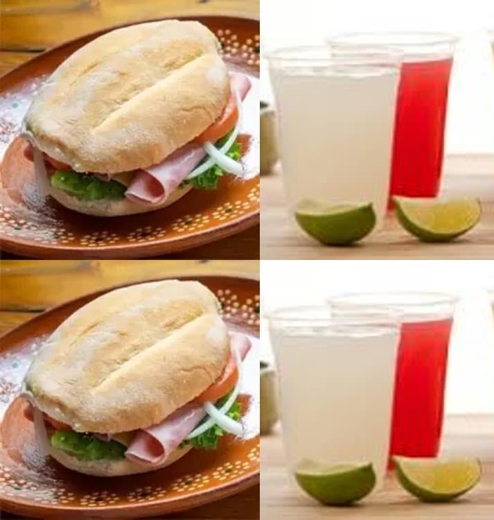 Combo Tortas + Agua de Sabor