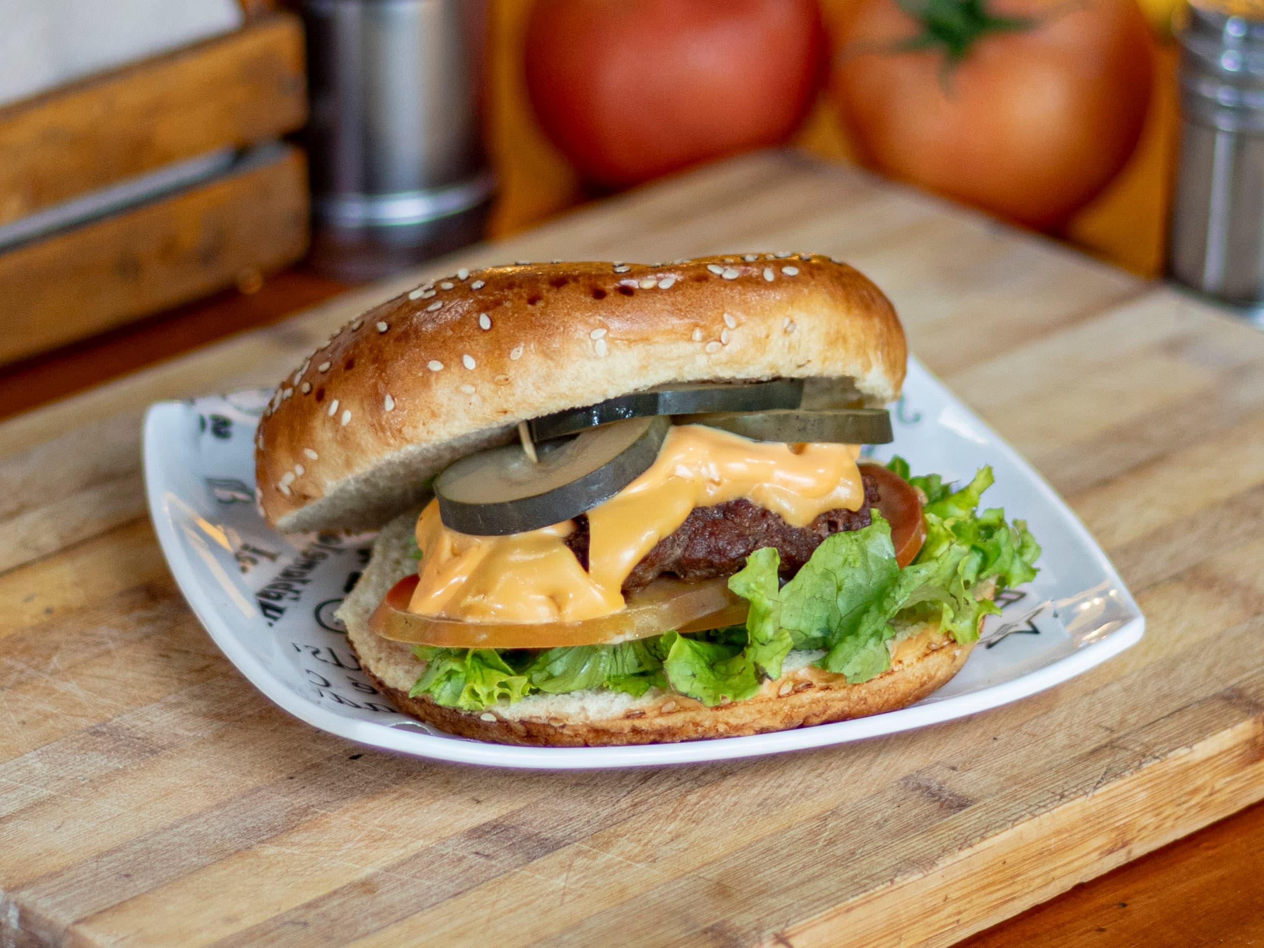 Hamburguesa Tasty Burger Súper