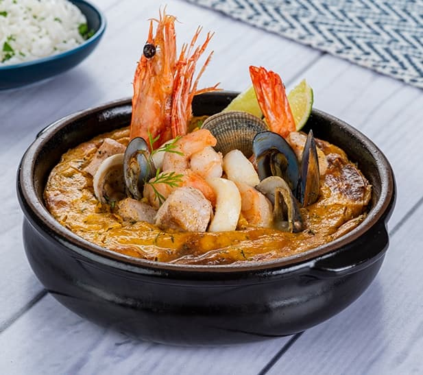 2x1 Cazuela de camarones