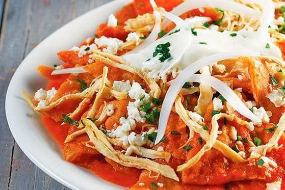 Chilaquiles Rojos