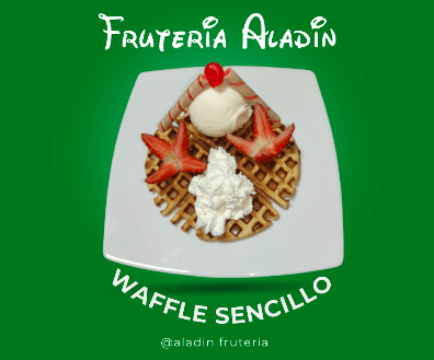 Waffle Sencillo