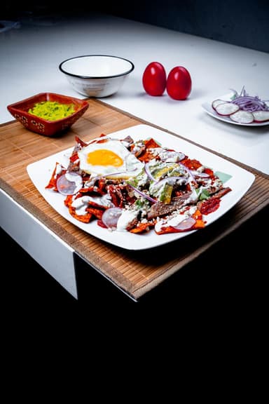 Chilaquiles de Poc - Chuc (Bistec) Sin Huevo