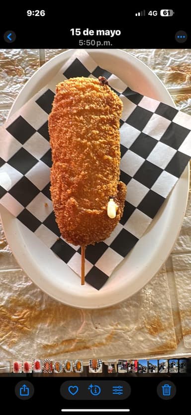 Banderilla de Queso C/Panko