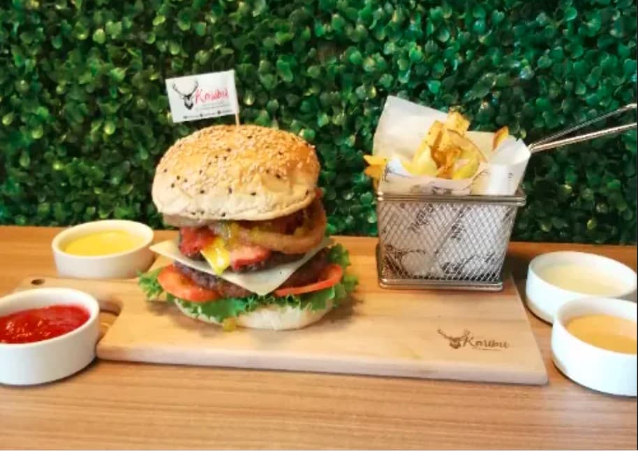 Hamburguesa King Karibú
