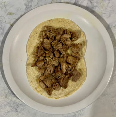 Taco con Suadero