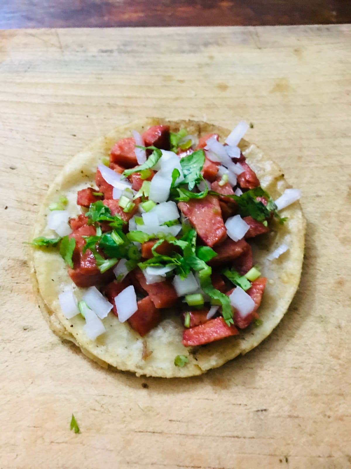 Orden de 3 tacos de Adobada con Queso