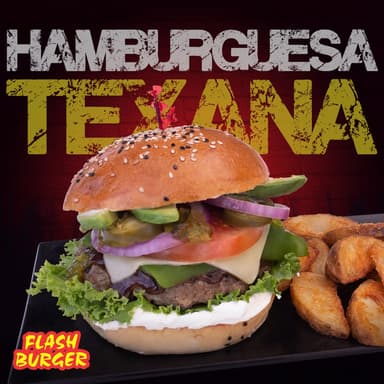 Hamburguesa Gourmet Texana