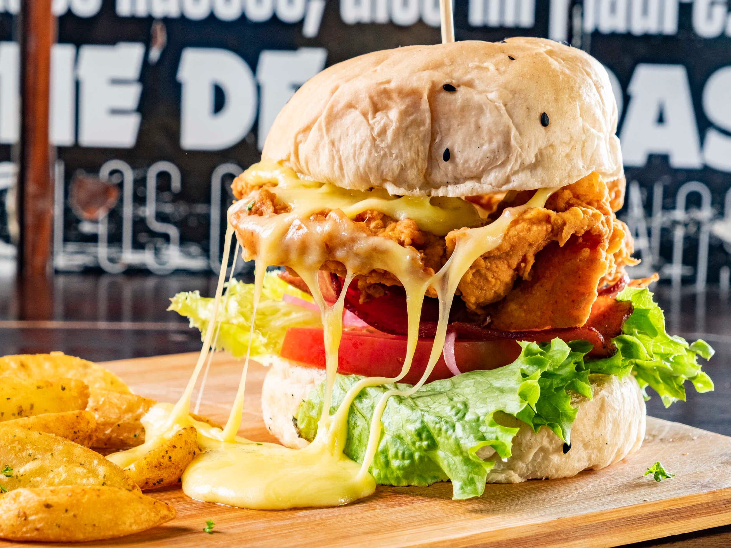Hamburguesa de Pollo