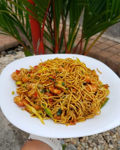 Medio Chop Suey en Salsa con Res