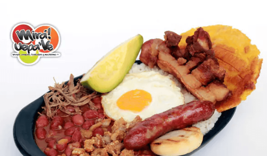 Combo Bandeja Paisa + Jugo del Dia +OBS Postre
