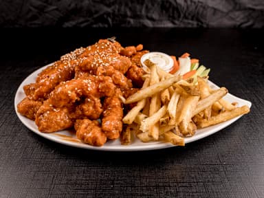 25 Boneless and fries
