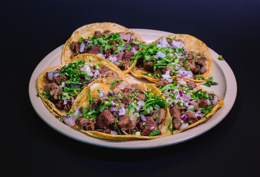 Orden 5 Tacos Cabeza (Surtida)